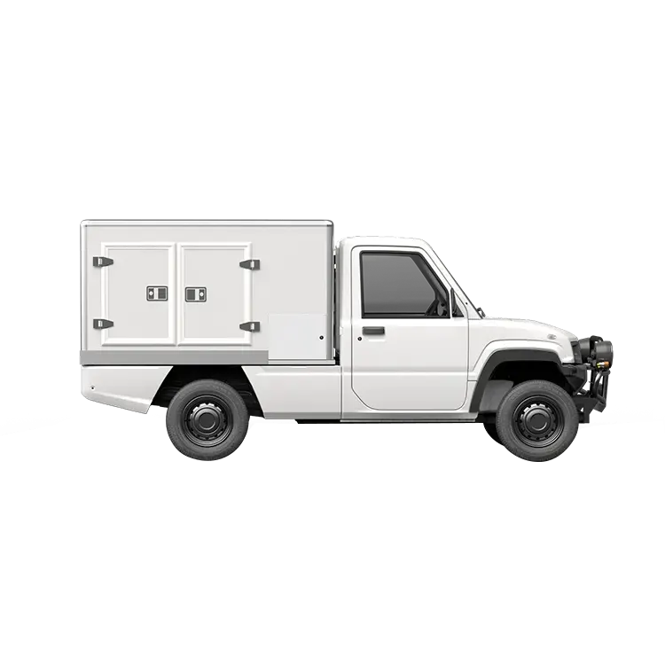 Mission bakhjulsdriven EV Pickup